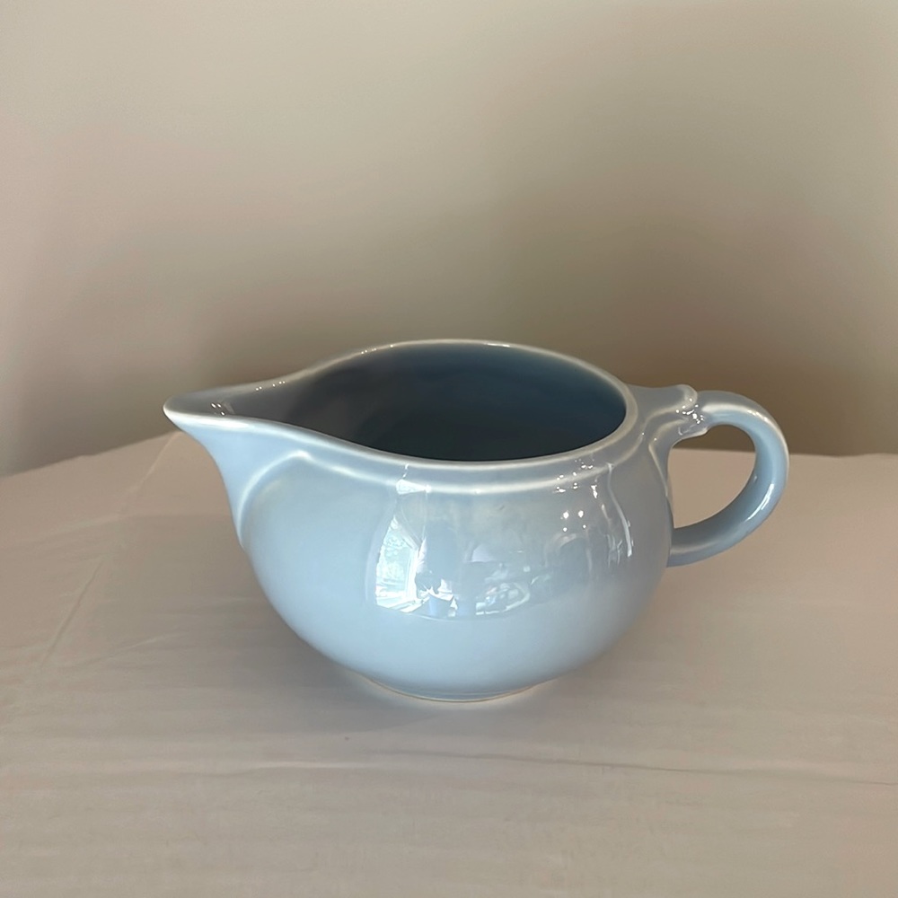 Lu-Ray Windsor blue creamer pitcher